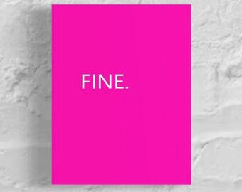 Lámina artística A6 - Rosa 'fino'