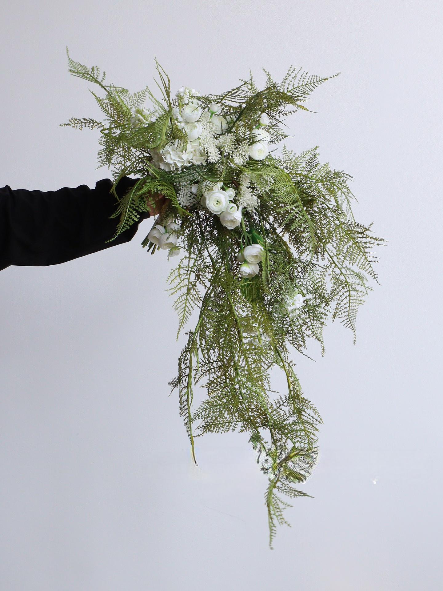 kunstpflanzen zum hängen Kunstblume | kleine weiße Blüten main image 1