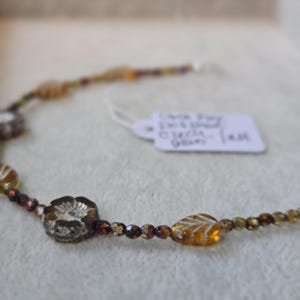 Czech floral bracelet