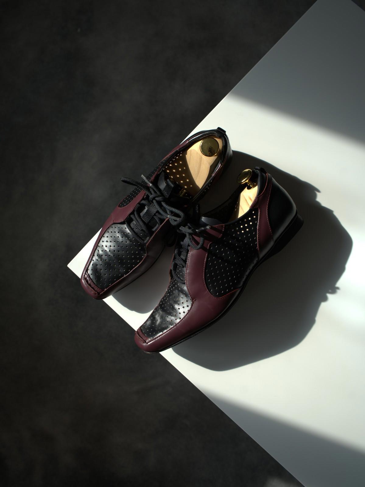 Prada Vintage Square Toe - Etsy