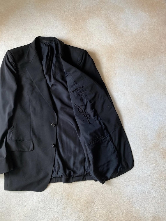2000s Yves Saint Laurent by Tom Ford Men Blazer Jacket VINTAGE