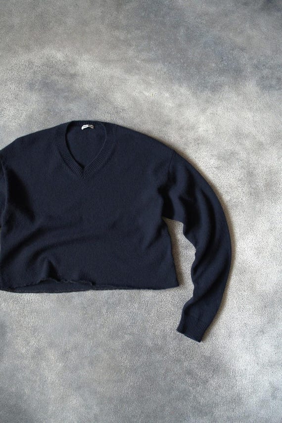 S/S 2022 Miu Miu Runway Cropped Sweater Embroider… - image 4