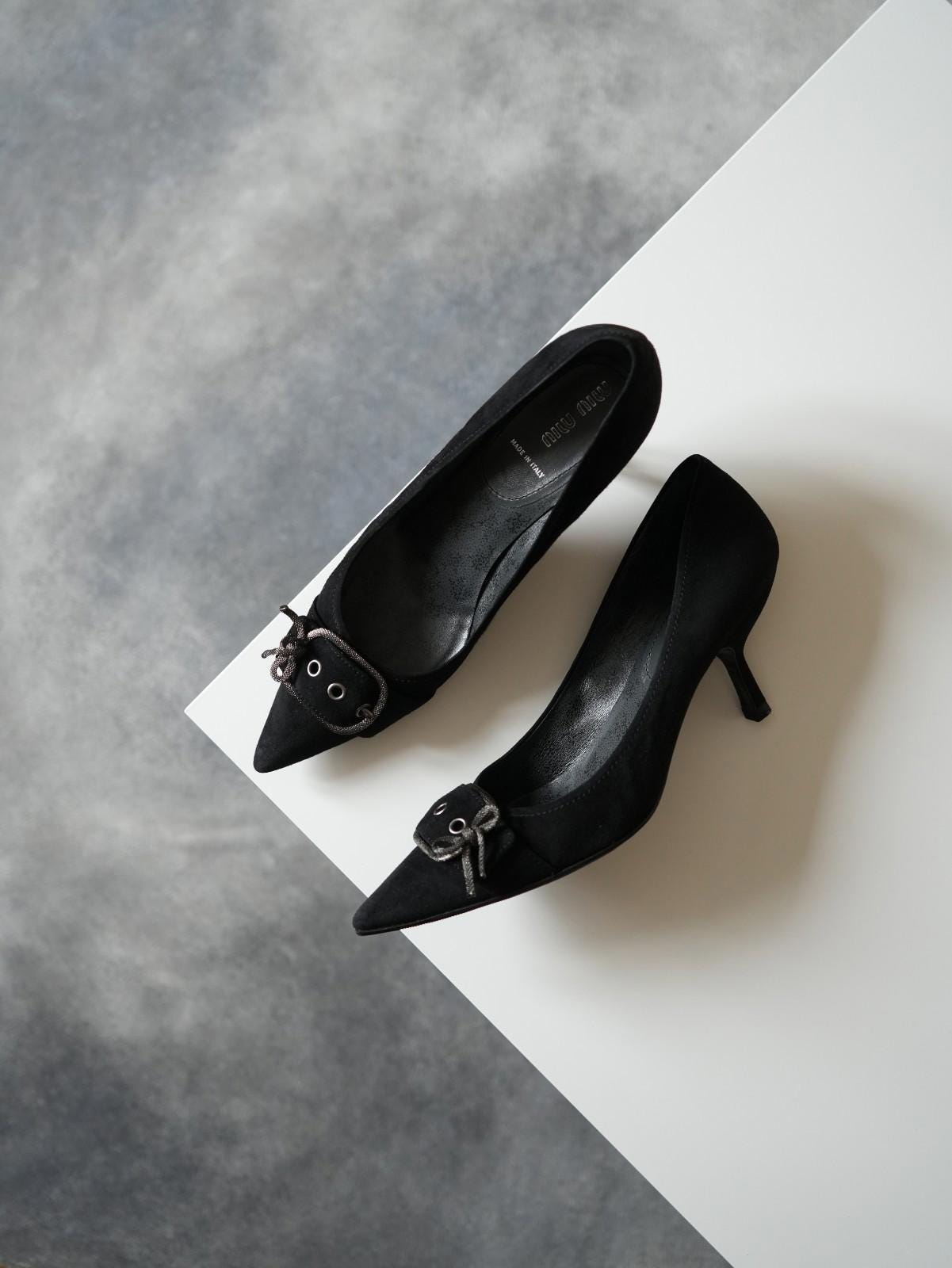 Miu Miu Bow Heels - Etsy Denmark