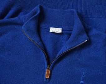 Rolex Cashmere Quarter-Zip Sweater Golf MEN