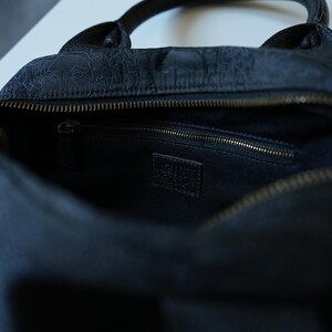 1990's Gianni Versace Mini Monogram Medusa HandBag VINTAGE image 11