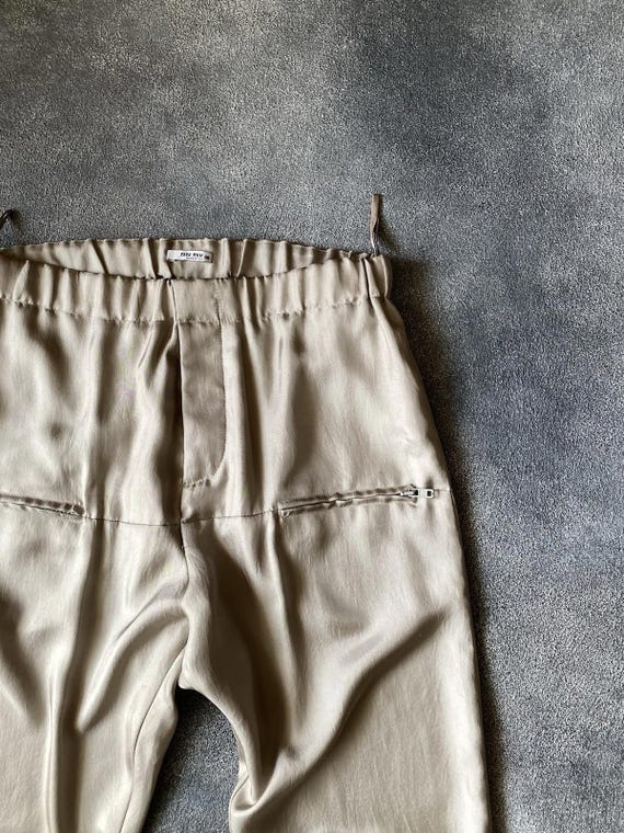 Fall 2007 Miu Miu Runway Satin Front Double Pocke… - image 5