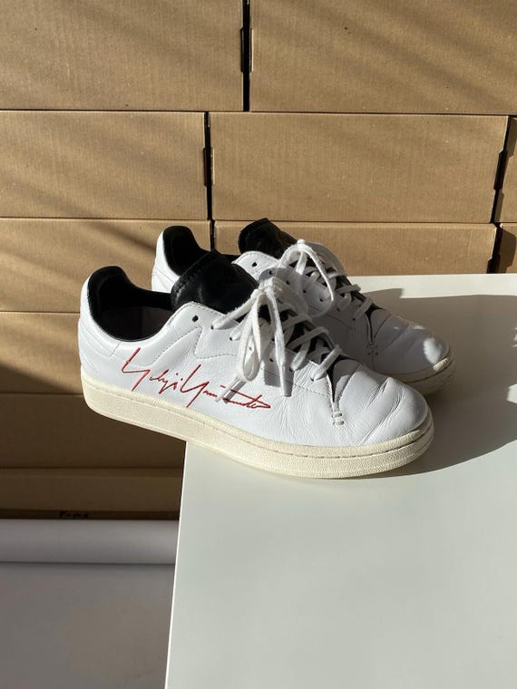 Adidas Y-3 Yohji Yamamoto Court Sneakers Women US8 - Etsy