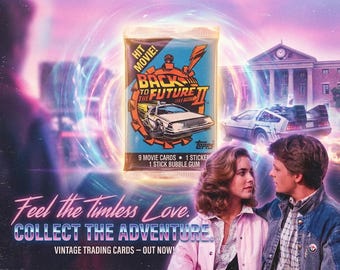 1989 Back to the Future II Topps Trading Cards: Complete Set, 88