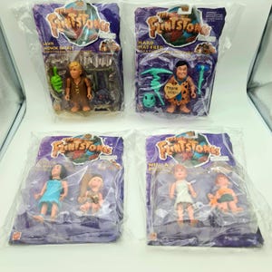 Vintage Flintstones Action Figures: 1990s Sealed Collectibles