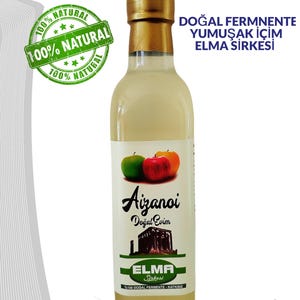 Naturel Raw Apple Cider Vinegar – Natural Fermented, Unpasteurized, Healthy Homemade Drink