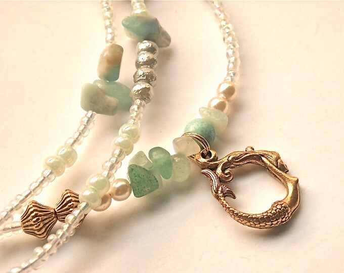 Yemaya Mami Wata Ocean Goddess Waist Beads With Bluegreen Etsy