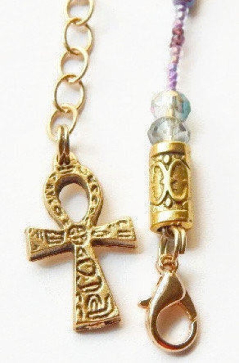 Amethyst Nefertiti Waist Beads Purple Healing Waist Beads Etsy