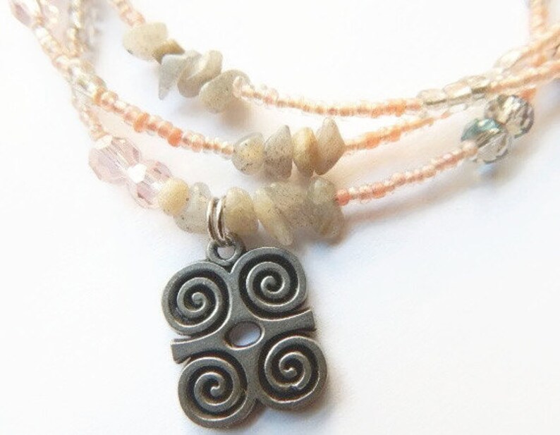 adinkra waist beads