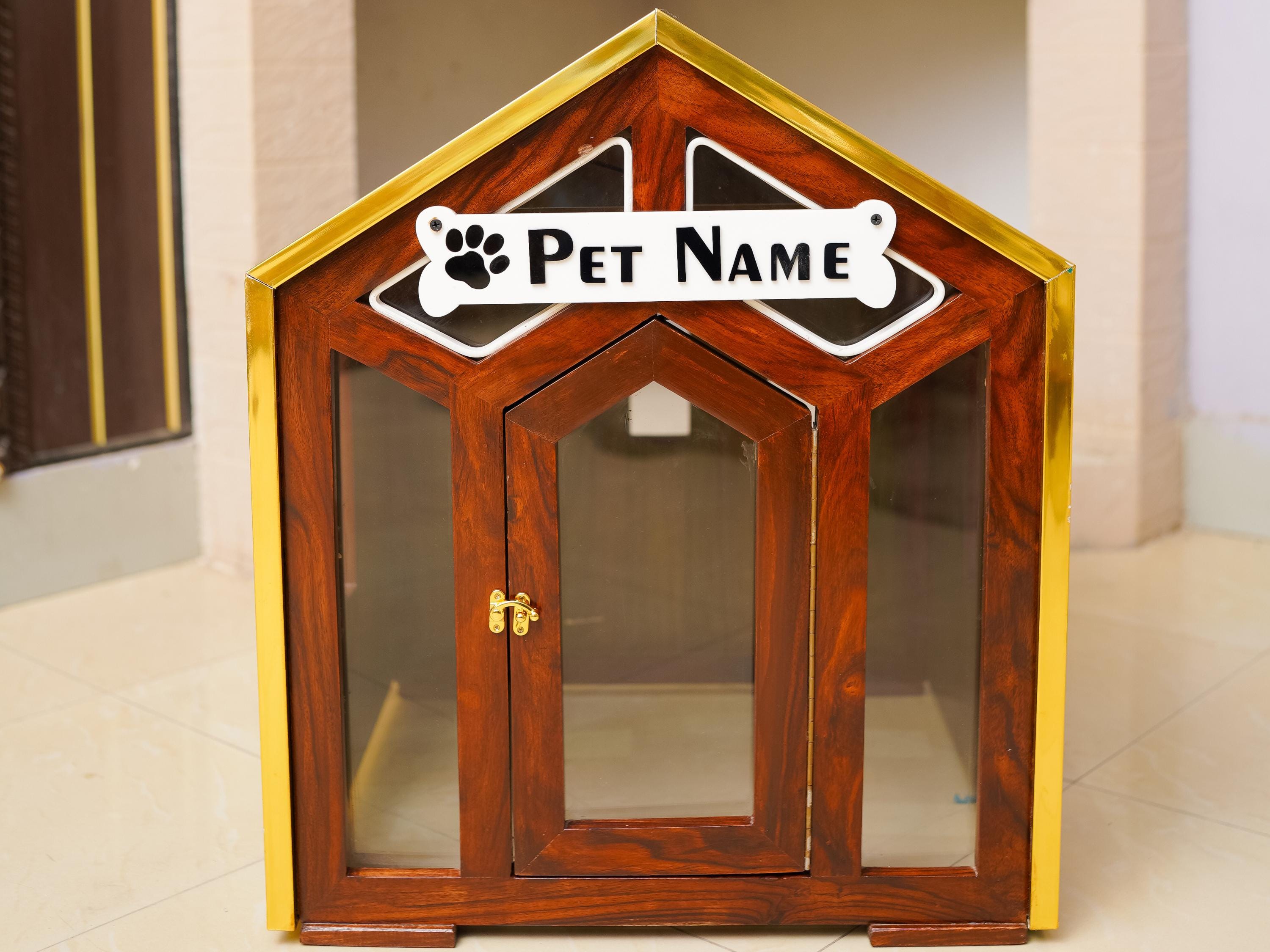 Niche pour chien, Niche pour chien d'intérieur, Meubles de cage pour chien, Niche pour chien d'intérieur, Niche pour chien moderne, Niche pour chien e