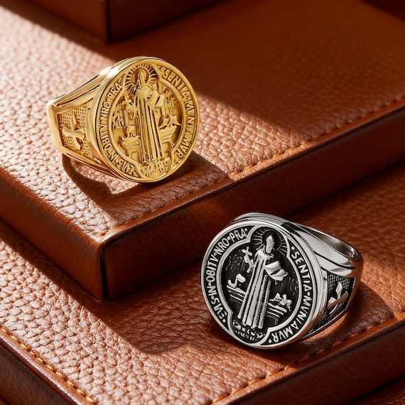 St. Benedict Signet Ring