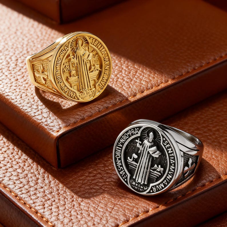 St. Benedict Signet Ring
