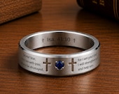 Bible Verse Ring Men — photo 2