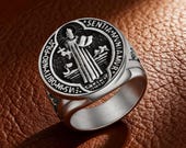 St. Benedict Signet Ring — photo 2
