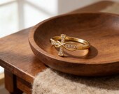 CZ Cross Ring for Women — photo 6