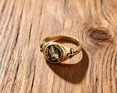 Prayer Hands Cross Ring — photo 9