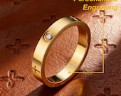 Minimalist Cross Ring Women — photo 1
