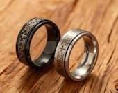 Lord’s Prayer Cross Spinner Ring — photo 1