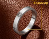 Minimalist Cross Ring Women — photo 2