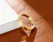 Minimalist Cross Ring Women — photo 8