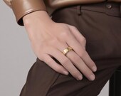 Engraved Lord’s Prayer Spinner Ring for Men — photo 5