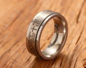 Lord’s Prayer Cross Spinner Ring — photo 3