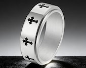 Cross Spinner Ring, Prayer Fidget Ring — photo 10