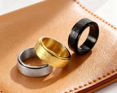 Engraved Lord’s Prayer Spinner Ring for Men — photo 1