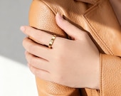 Minimalist Cross Ring Women — photo 4