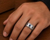 Cross Wedding Ring Men — photo 2