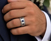 Cross Wedding Ring Men — photo 5