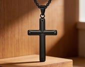 Minimalist Cross Necklace Men — photo 10