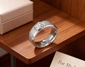 Silver Christian Ring Men — photo 7