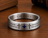 Bible Verse Ring Men — photo 5