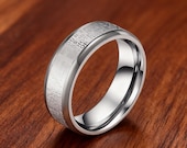 Silver Christian Ring Men — photo 2
