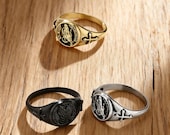 Prayer Hands Cross Ring — photo 1
