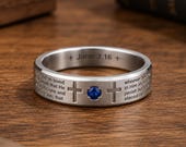 Bible Verse Ring Men — photo 3