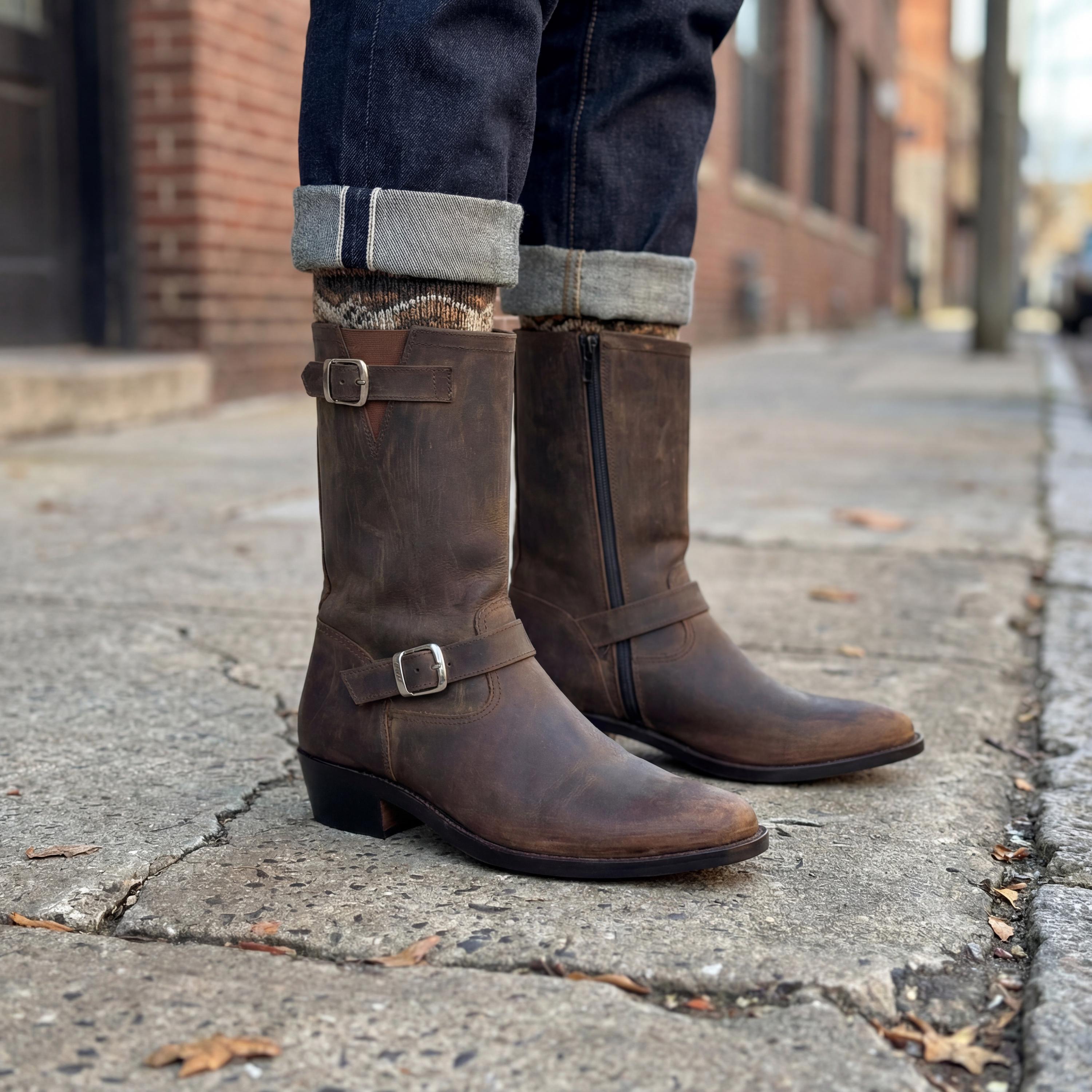 Engineer Zip Boots - Etsy