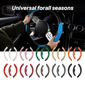 personalized Custom nappa leather steering wheel cover/Universal Fit/Car decoration