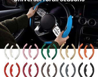 personalized Custom nappa leather steering wheel cover/Universal Fit/Car decoration