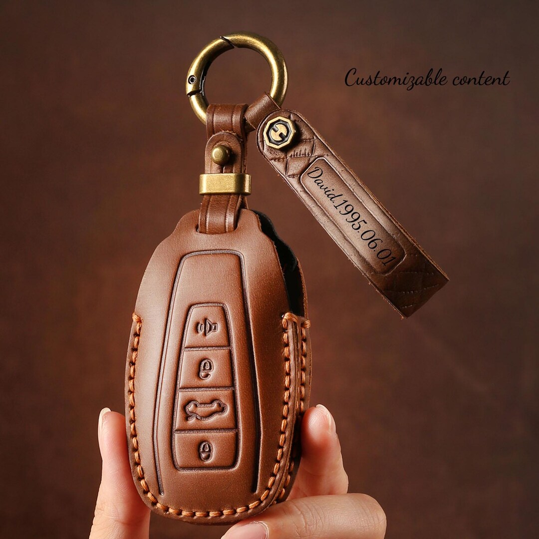 Key Fob Custom Shell Custom Leather Car Key Fob Case for Geely Coolray X6 Emgrand GX7 - Etsy
