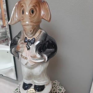Vintage Jim Beam Decanter Democratic Party Donkey 1960&#39;s
