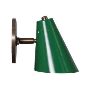 Wall Sconce Mid Century Stilnovo Style Brass Light Beside Light Fixture