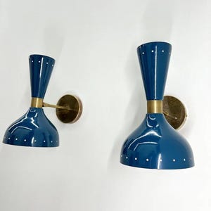 Modern Brass Wall Sconce Diabolo Italian Wall Sconce Sputnik Lighting Fixture