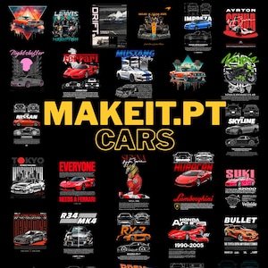 1500+ Car Design Bundle | Editable and Ready-to-Use Car Designs | Digital Pack with PDF + Download Links