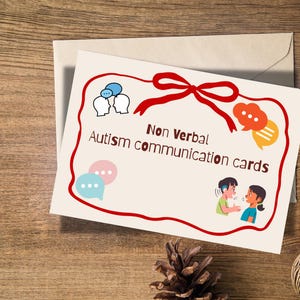 Digital Autism Communication Cards | Non-Verbal PECS Style Visual Aid | Printable AAC Flashcards for Kids & Adults